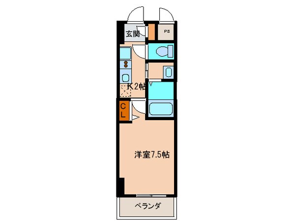 ファ－ニッシュ太平通の物件間取画像